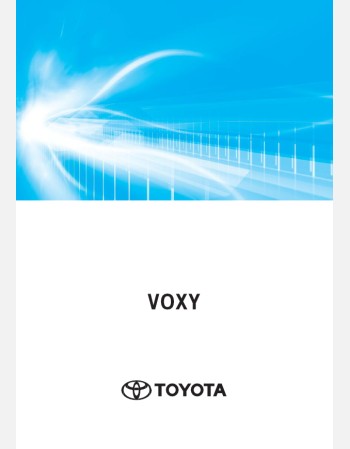 toyota voxy hybrid 2025-2026 owners manual in english